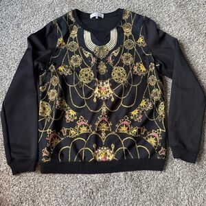 WAYF Women's Long Sleeve Graphic Sweater